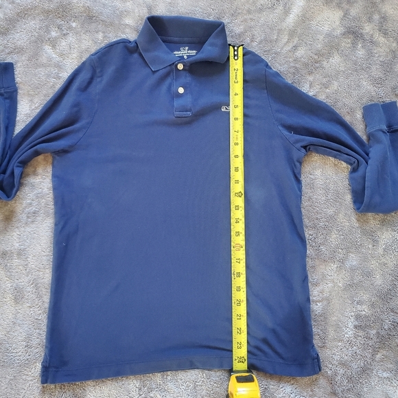 Vineyard Vines Boys' Long-Sleeve Surf Polo Size XL (18) - Picture 6 of 8